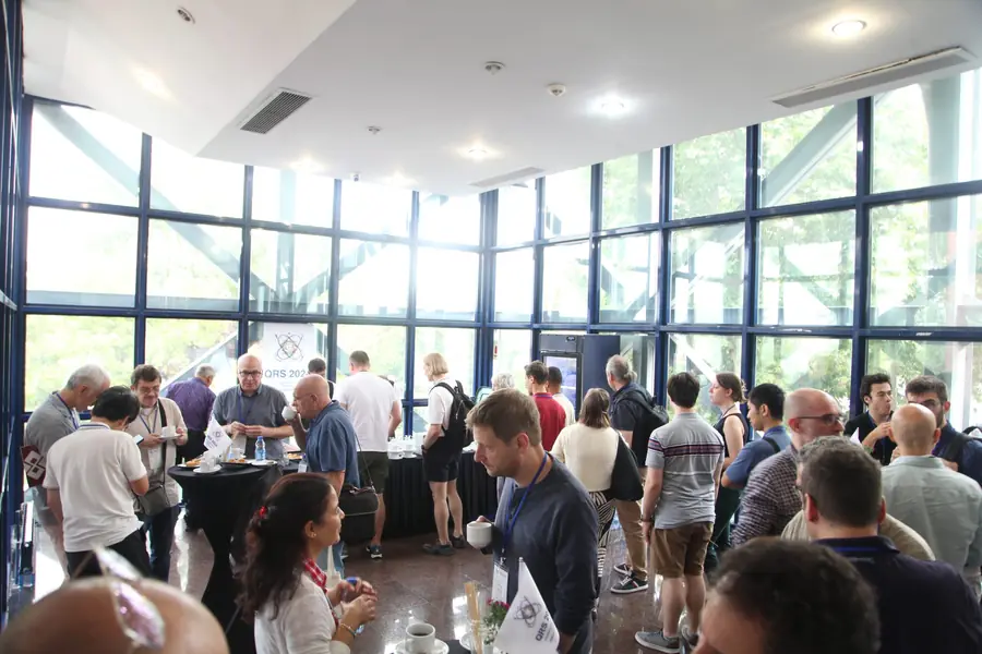 Coffee break in the foyer