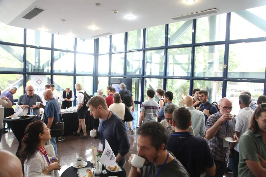 Coffee break in the foyer