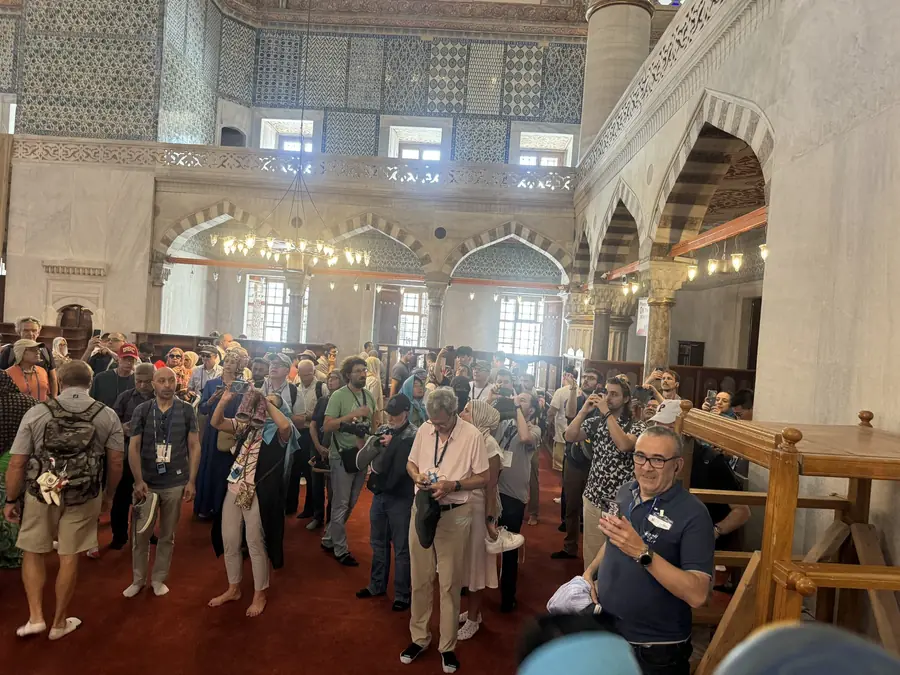 Inside the Blue Mosque