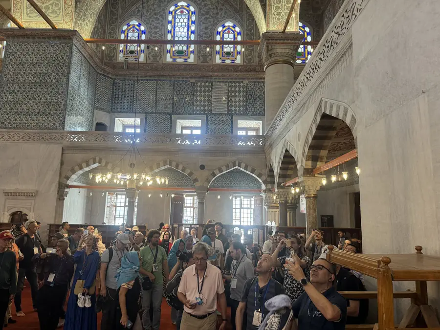 Inside the Blue Mosque