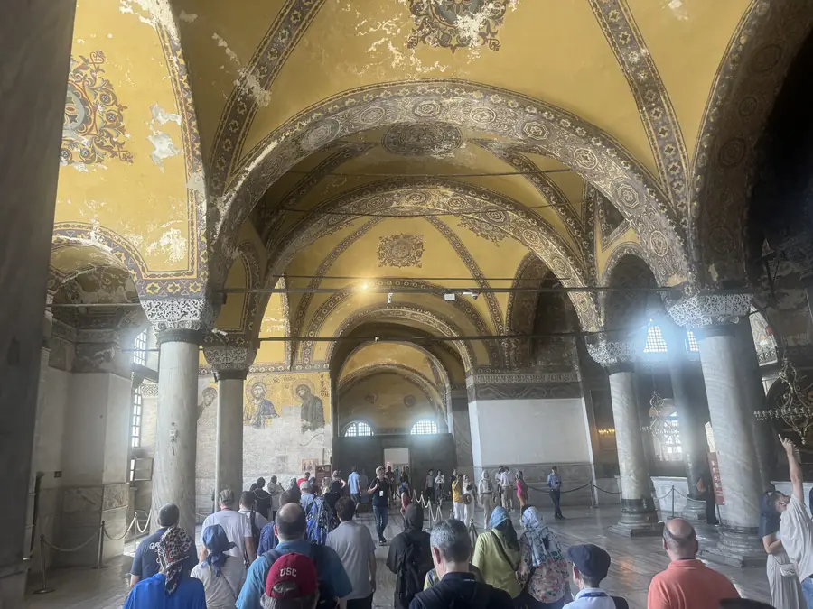 Hagia Sophia, upper gallery