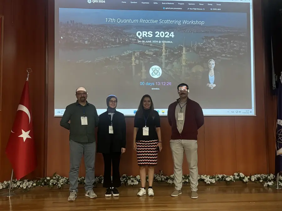 The organizing team before the opening