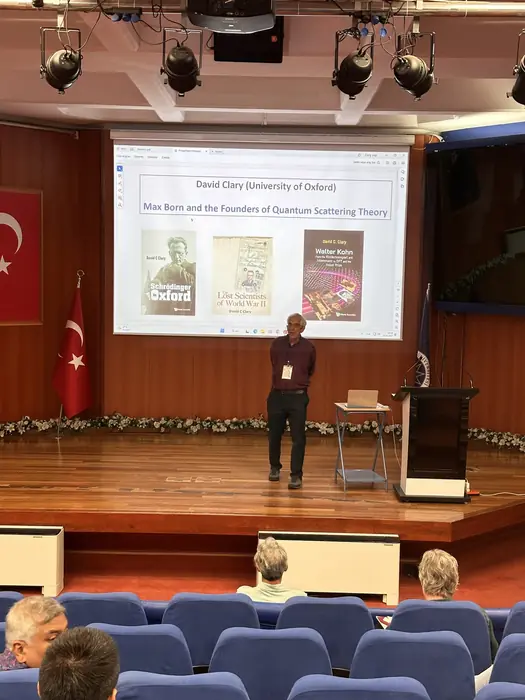 Opening talk by David Clary, “Max Born and the Founders of Quantum Scattering Theory”
