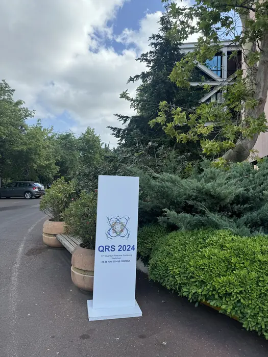 Welcome sign on the Yıldız Campus